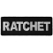 Ratchet Novelty Iron on Patch