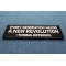 Every Generation Needs a New Revolution Thomas Jefferson Quote Patch Every Generation Needs a New Revolution Thomas Jefferson Patch diagonal view