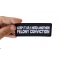 Keep it Up I need Another Felony Conviction Patch Keep it Up I need Another Felony Conviction Patch, Funny Patches for Adults shown on hand for size comparison