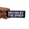 Driven by The Spirit Patch Driven by The Spirit Christian Patch shown on hand for size comparison