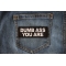 Dumb Ass You Are Patch Dumb Ass You Are Patch shown on jeans