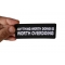 Anything Worth Doing is Worth Overdoing Patch Anything Worth Doing is Worth Overdoing Patch, Funny Saying Patches shown on hand for size comparison