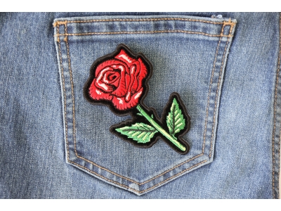 Red Rose Patch