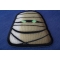 Wacky Mummy Patch Wacky Mummy Iron on Funny Iron on Patch diagonal view