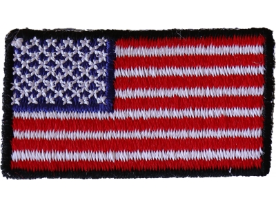 American Flag Embroidered Iron on Patch