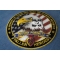 Fallen Heroes POW MIA WIA KIA Memorial Patch Fallen Heroes POW MIA WIA KIA Memorial Patch diagonal view