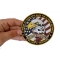 Fallen Heroes POW MIA WIA KIA Memorial Patch Fallen Heroes POW MIA WIA KIA Patch, Small Embroidered Iron on Patches shown on hand for size comparison
