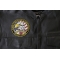 Fallen Heroes POW MIA WIA KIA Memorial Patch Fallen Heroes POW MIA WIA KIA Memorial Patch - 4x4 inch - Embroidered Iron on Patch shown on leather vest