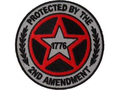 Protected by The 2nd Amendment 1776 Patch