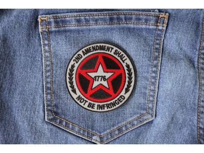 2nd Amendment Shall Not be Infringed Star Patch