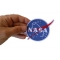 NASA logo Patch NASA logo Novelty Iron on Patch shown on hand for size comparison