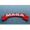 MAGA Red Rocker Patch MAGA Patch diagonal view