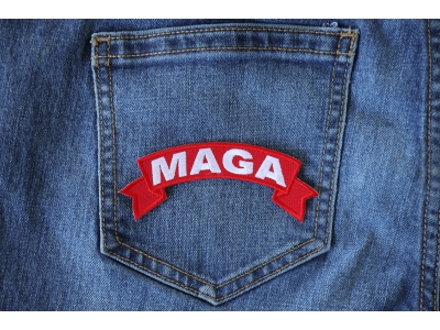 MAGA Red Rocker Patch