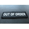 Out Of Order Patch Out Of Order Patch diagonal view