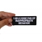 I am a Huge Fan of Inappropriate Behavior Patch I am a Huge Fan of Inappropriate Behavior Patch, Funny Saying Patches shown on hand for size comparison
