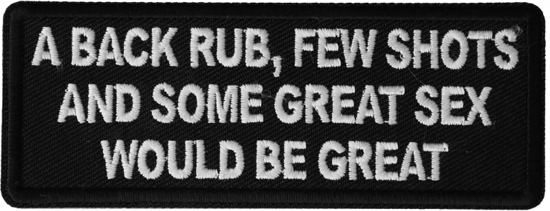 We have new Patches that just came in