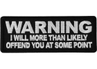 Warning Patches