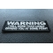 Warning I will More than Likely Offend You at Some Point Patch Warning I will More than Likely Offend You at Some Point Patch diagonal view