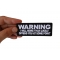 Warning I will More than Likely Offend You at Some Point Patch Warning I will More than Likely Offend You at Some Point Patch, Funny Saying Patches shown on hand for size comparison