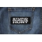 Stupid Oughta Hurt Patch Stupid Oughta Hurt Funny Iron on Patch shown on jeans