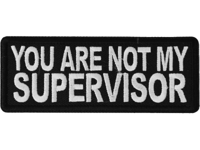 You are not my Supervisor Patch