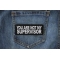 You are not my Supervisor Patch You are not my Supervisor Funny Iron on Patch shown on jeans