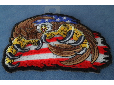 Big Claws Eagle iron on patch