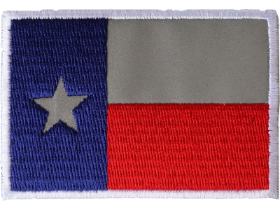 Reflective Texas Flag Patch