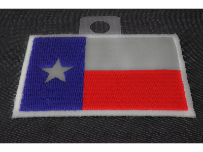 Reflective Texas Flag Patch
