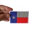Reflective Texas Flag Patch Reflective Texas Flag Patch shown on hand for size comparison