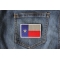 Reflective Texas Flag Patch Texas Flag Iron on Patch Reflective shown on jeans