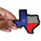 Reflective Texas Map Flag Patch Reflective Texas Map Flag Patch shown on hand for size comparison