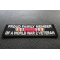 Proud Family Member of a World War 2 Veteran Patch Proud Family Member of a World War 2 Veteran Patch diagonal view