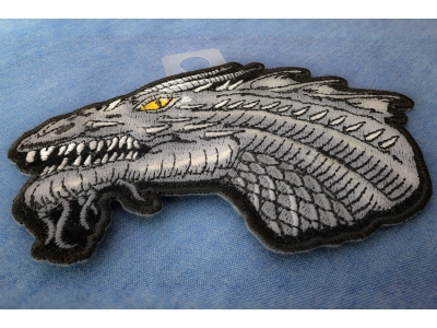 Dragon Patch Small with Yellow Eyes