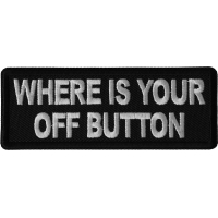 Where your Off Button Patch