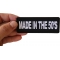 Made in the 50's Patch Made in the 50's Novelty Iron on Patch shown on hand for size comparison