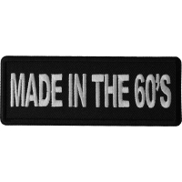 Made in the 60s Patch