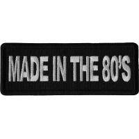 MAde in the 80s Patch