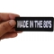 MAde in the 80s Patch Made in the 80s Novelty Iron on Patch shown on hand for size comparison