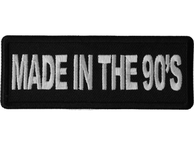 Made in the 90s Patch