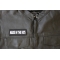 Made in the 90s Patch - 4x1.5 inch - Embroidered Iron on Patch shown on leather vest