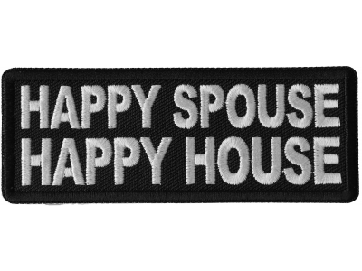 Happy Spouse Happy House Patch