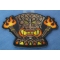 Tiki Totem Iron on Patch Tiki Totem Iron on Patch diagonal view