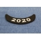 2020 Lower White Rocker Patch 2020 Lower White Rocker Patch diagonal view