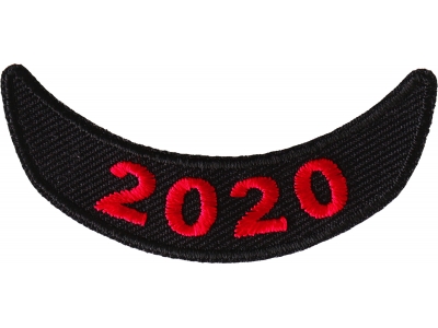 2020 Lower Red Rocker Patch
