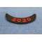2020 Lower Red Rocker Patch 2020 Lower Red Rocker Patch diagonal view