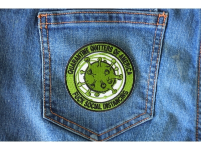 Quarantine quitters of America Fuck Social Distancing Corona Virus Patch