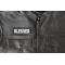 Blessed Iron on Patch Blessed Iron on Patch - 4x1.5 inch - Embroidered Iron on Patch shown on leather vest