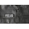 Fuck The Police Patch - 4x1.5 inch - Embroidered Iron on Patch shown on leather vest