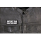 Support Your Local Fuck Buddy Patch, Funny Patches for Adults shown on leather vest